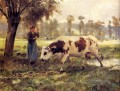 牧草地の牛 農場の生活 リアリズム ジュリアン・デュプレ